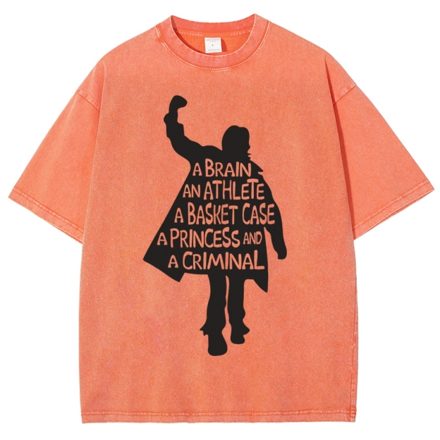 Fun Classic For 80's Movie Fan Washed T-Shirt 