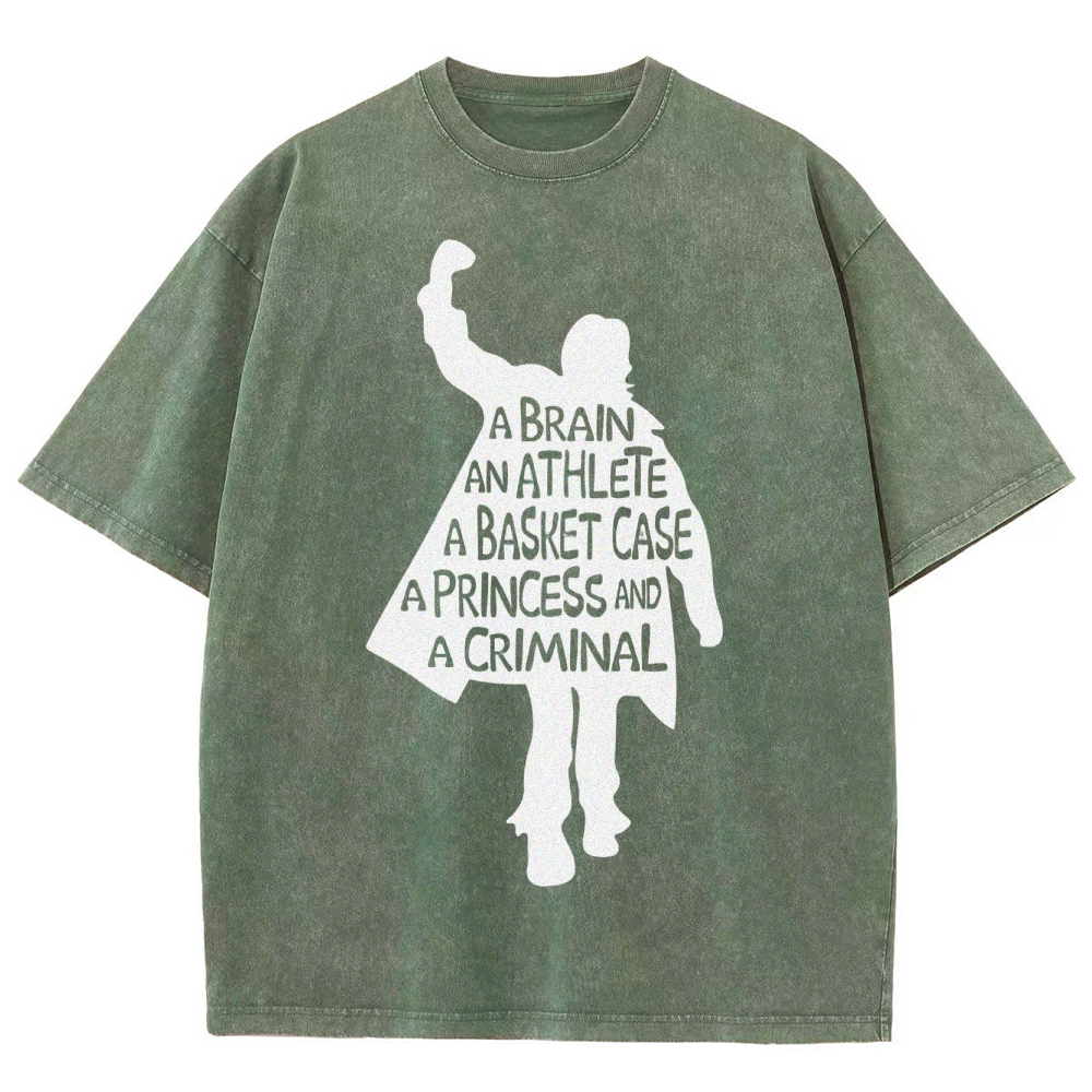 Fun Classic For 80's Movie Fan Washed T-Shirt 