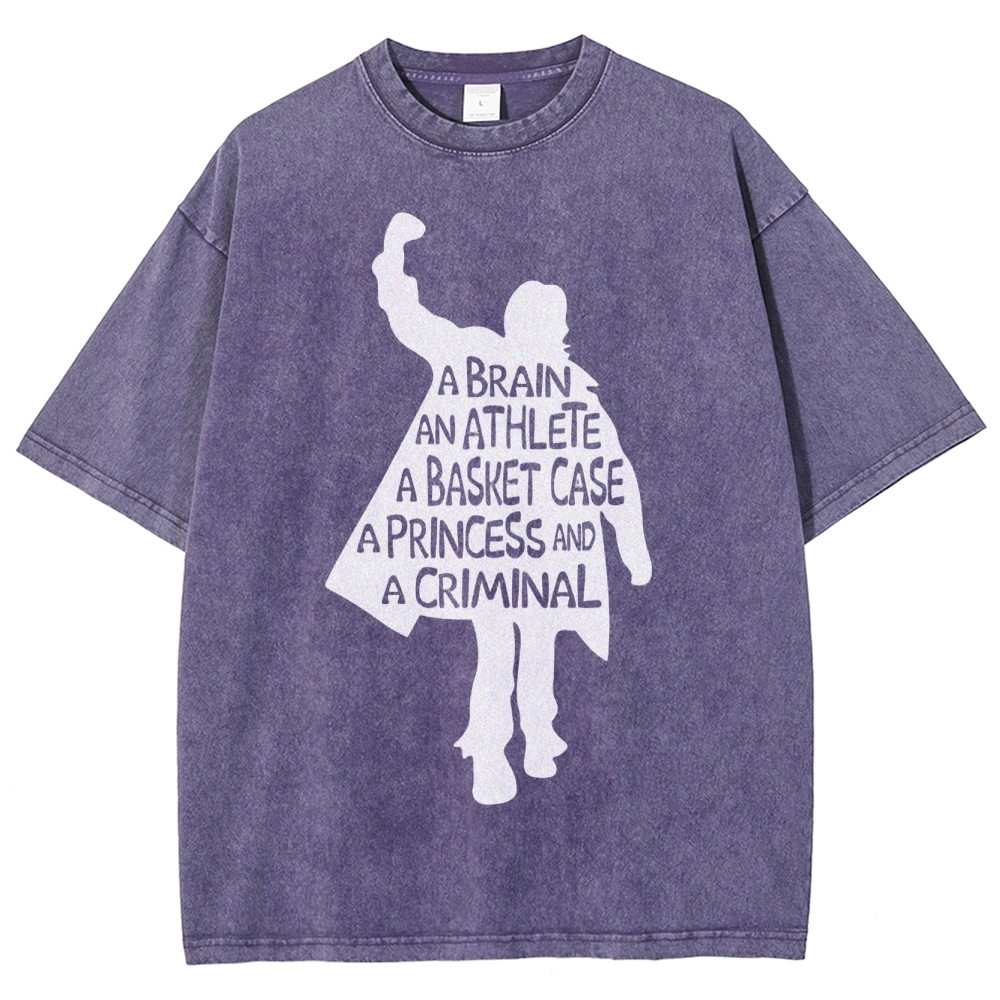 Fun Classic For 80's Movie Fan Washed T-Shirt 