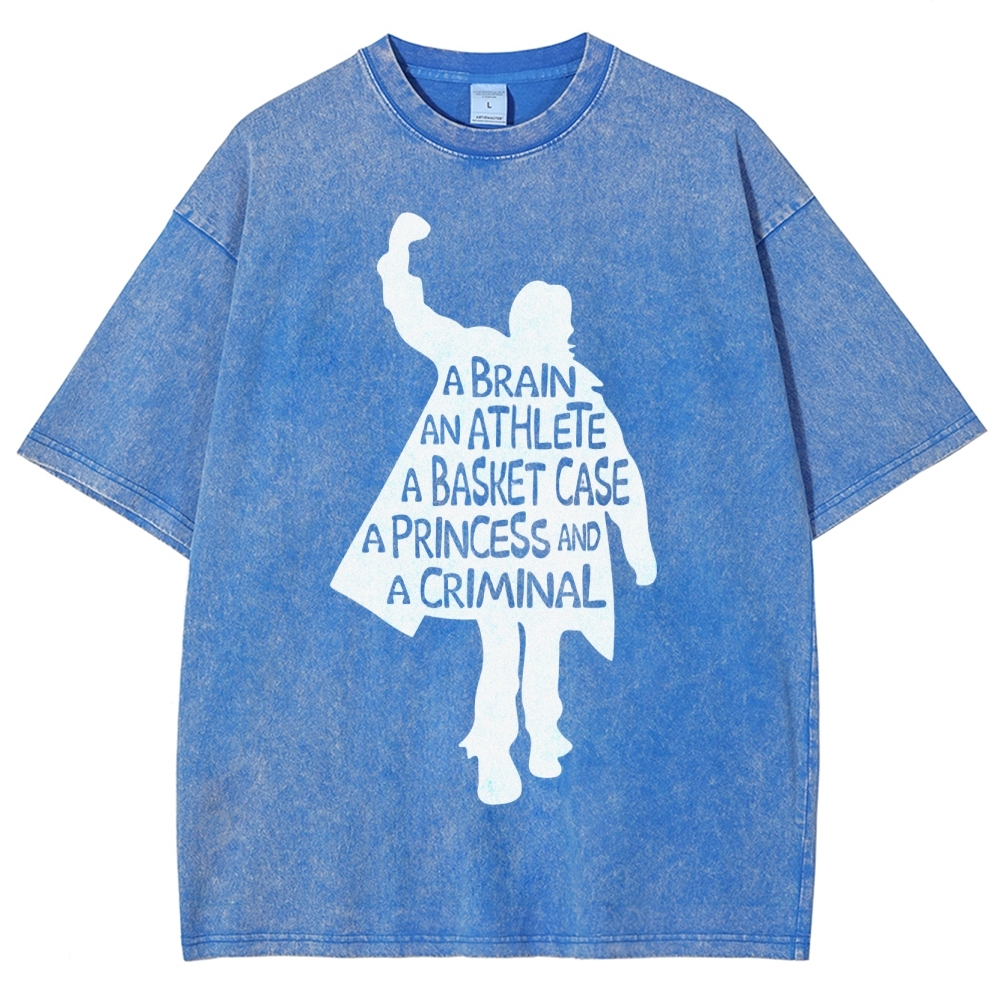 Fun Classic For 80's Movie Fan Washed T-Shirt 