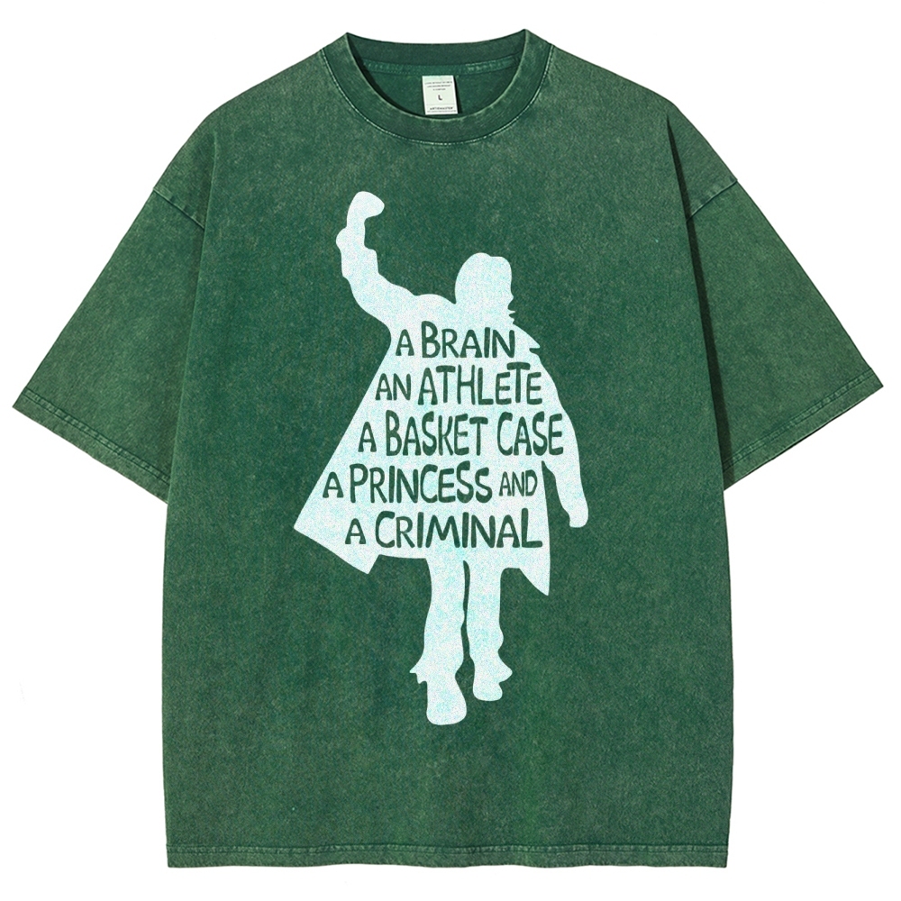 Fun Classic For 80's Movie Fan Washed T-Shirt