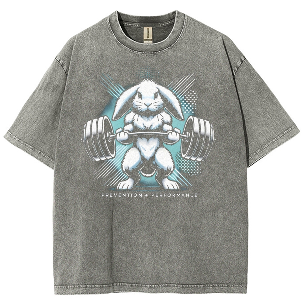 "My Eternal Life" Resurrection Graphic Washed T-Shirt