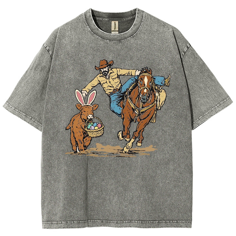 Country Easter  Washed T-Shirt 