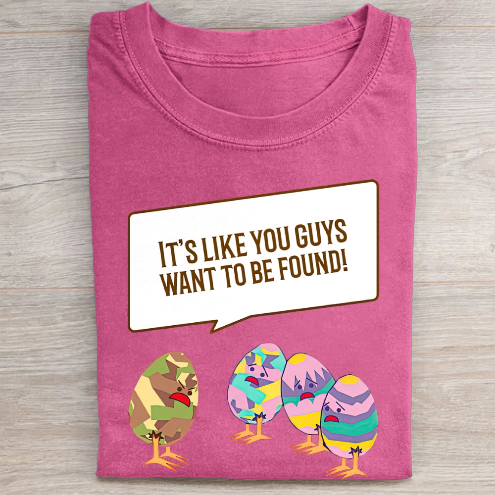 "Easter Egg Complaint" Humor Vintage Washed Tee