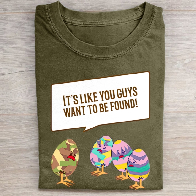 "Easter Egg Complaint" Humor Vintage Washed Tee