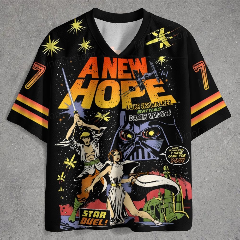 "A New Hope" Space Duel Jersey Shirts