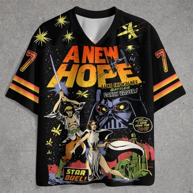 "A New Hope" Space Duel Jersey Shirts
