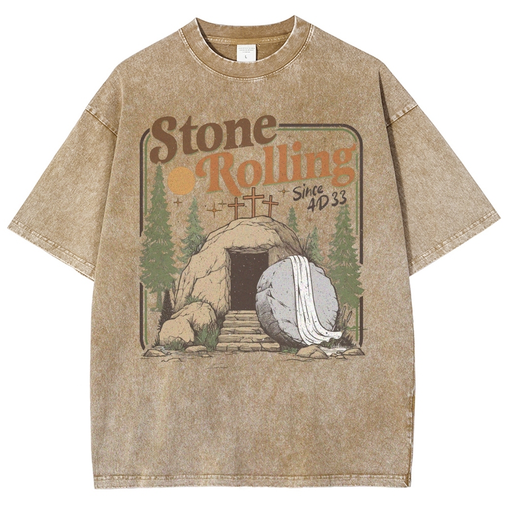 Faith Inspired Resurrection Washed T-Shirt 