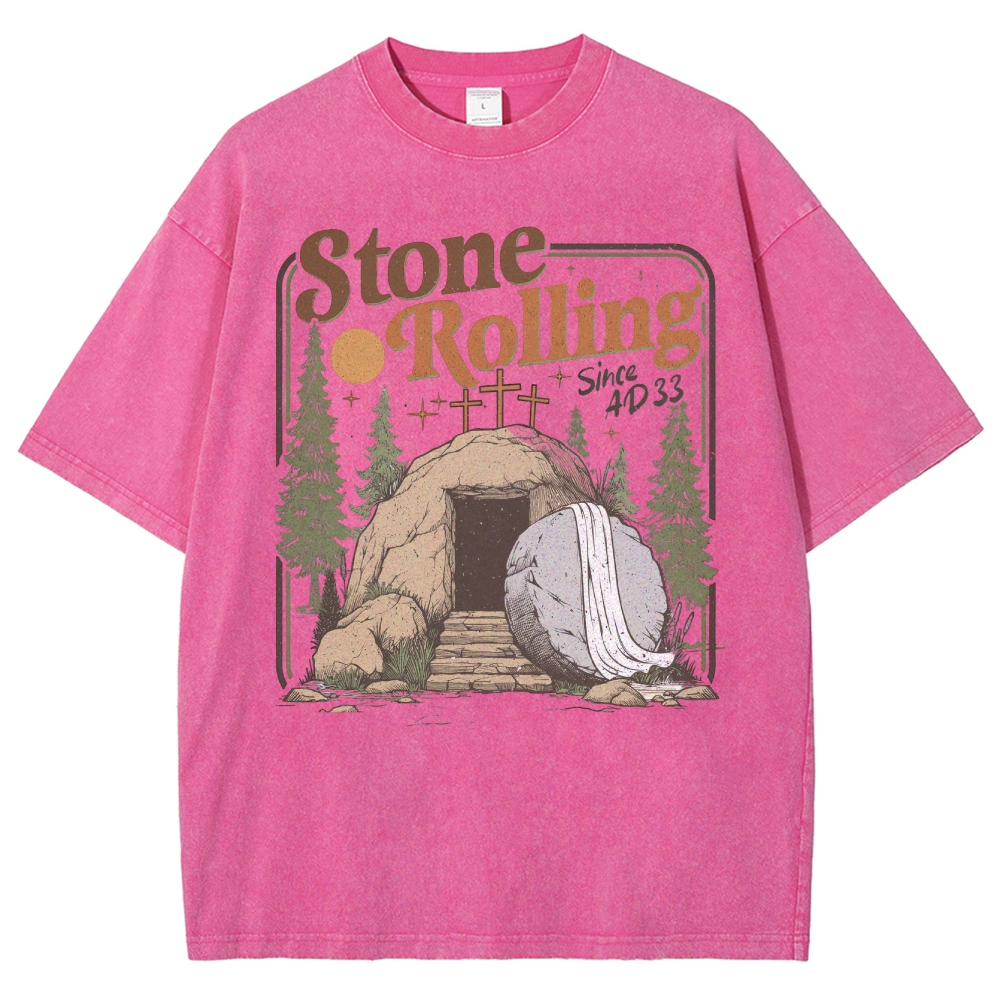 Faith Inspired Resurrection Washed T-Shirt 