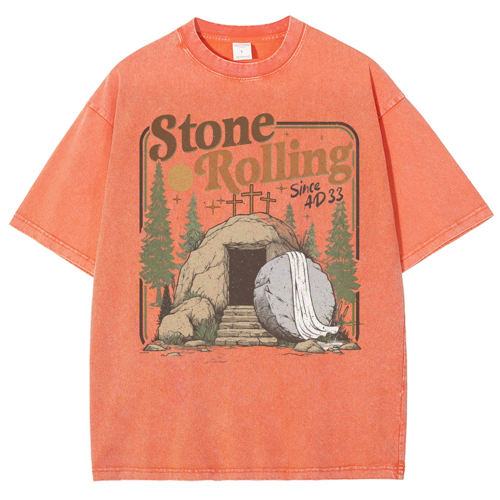 Faith Inspired Resurrection Washed T-Shirt 