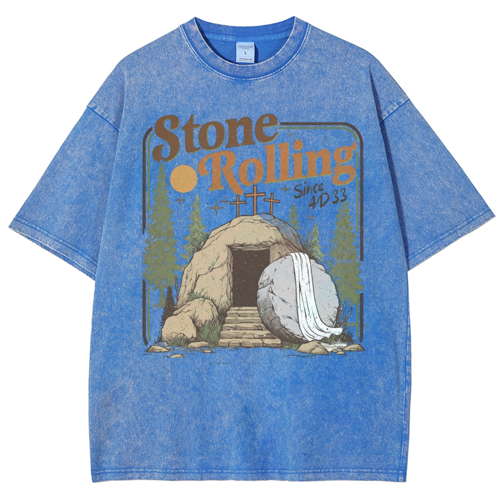 Faith Inspired Resurrection Washed T-Shirt 