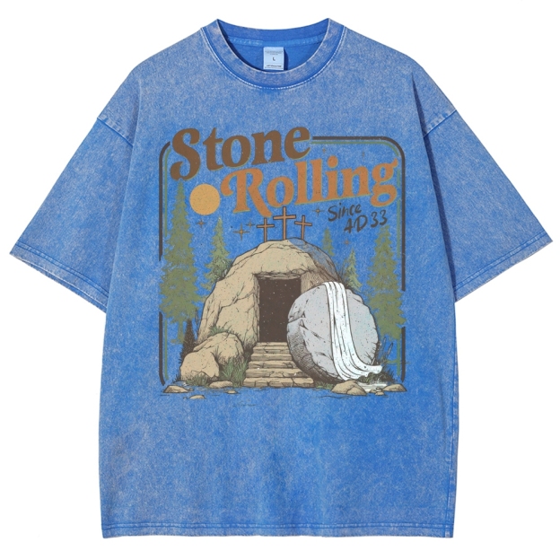 Faith Inspired Resurrection Washed T-Shirt 