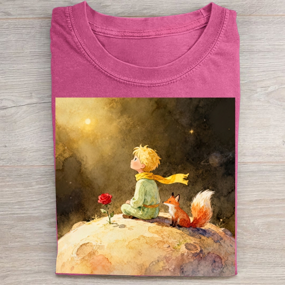 Fantasy Boy & Fox Washed Tee 