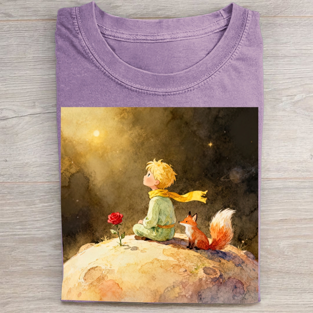 Fantasy Boy & Fox Washed Tee 