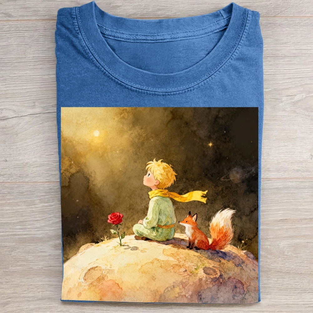 Fantasy Boy & Fox Washed Tee 