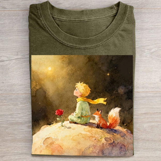 Fantasy Boy & Fox Washed Tee 