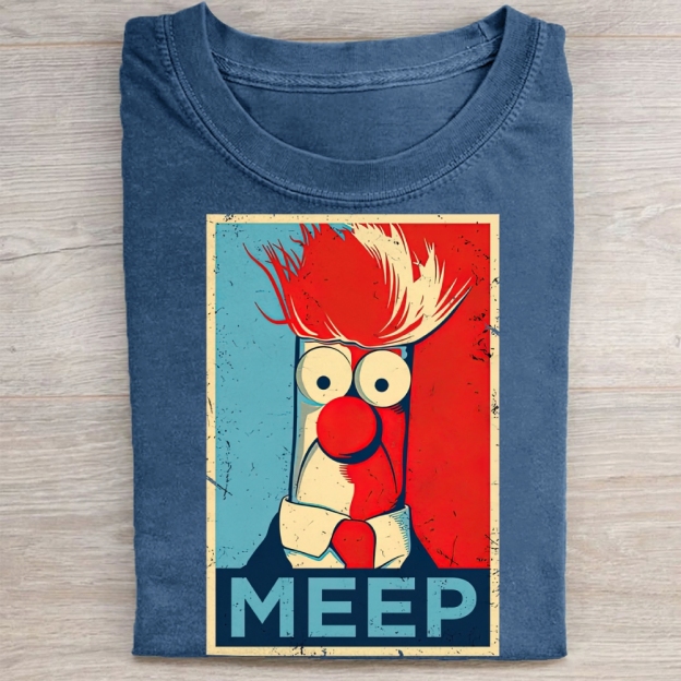 Funny Puppet Parody Washed Tee 