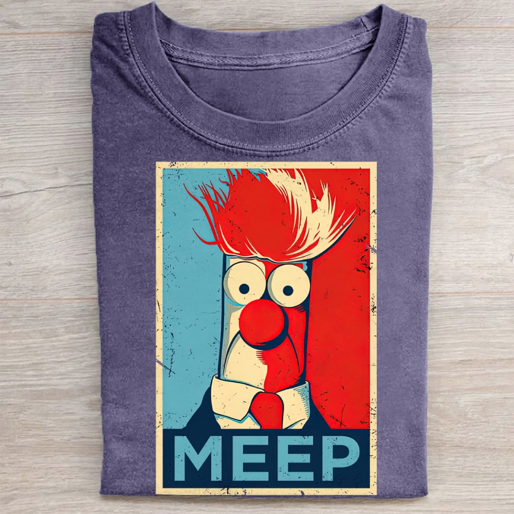 Funny Puppet Parody Washed Tee 