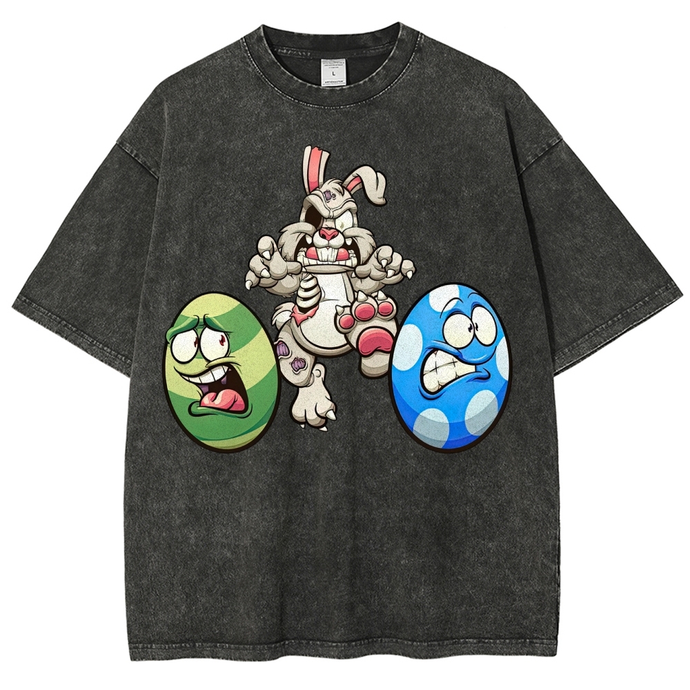 Battle Bunny Easter Washed T-Shirt 