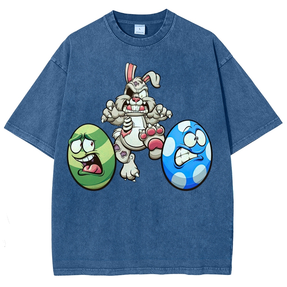 Battle Bunny Easter Washed T-Shirt 
