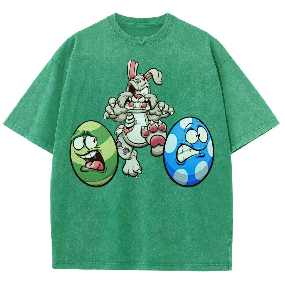 Battle Bunny Easter Washed T-Shirt 