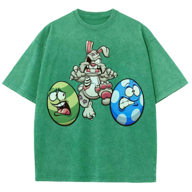 Battle Bunny Easter Washed T-Shirt 