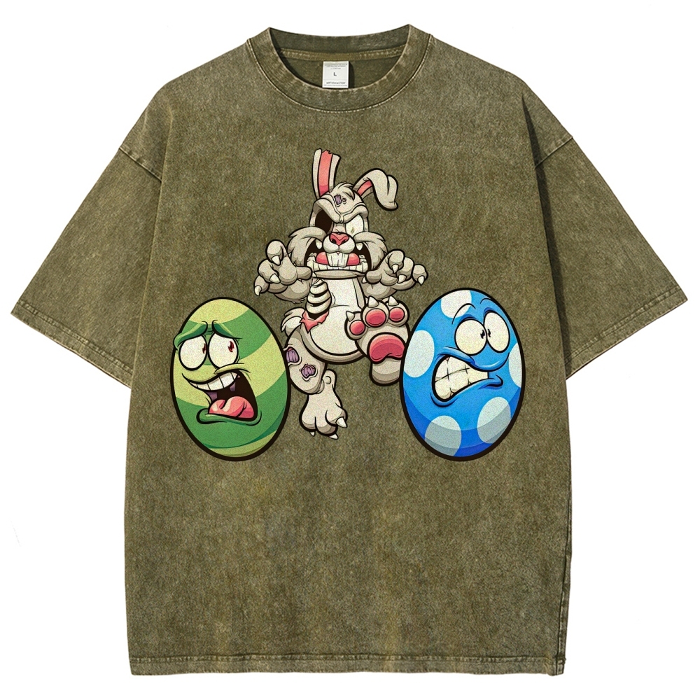 Battle Bunny Easter Washed T-Shirt 