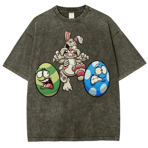 Battle Bunny Easter Washed T-Shirt 