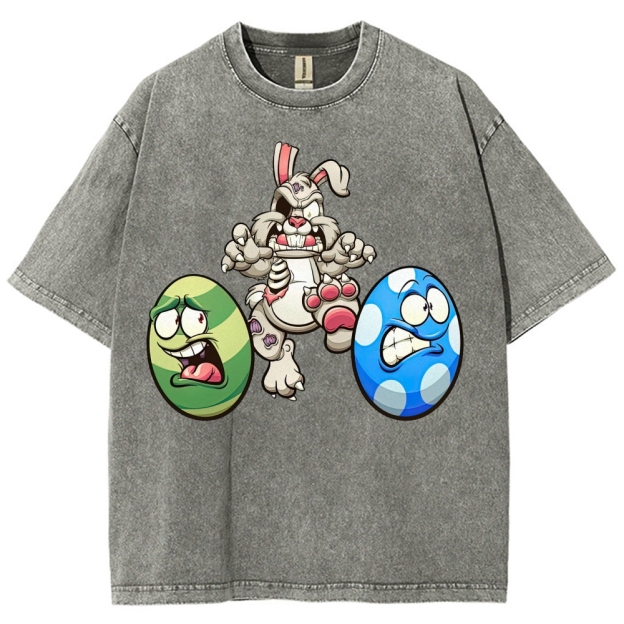Battle Bunny Easter Washed T-Shirt 