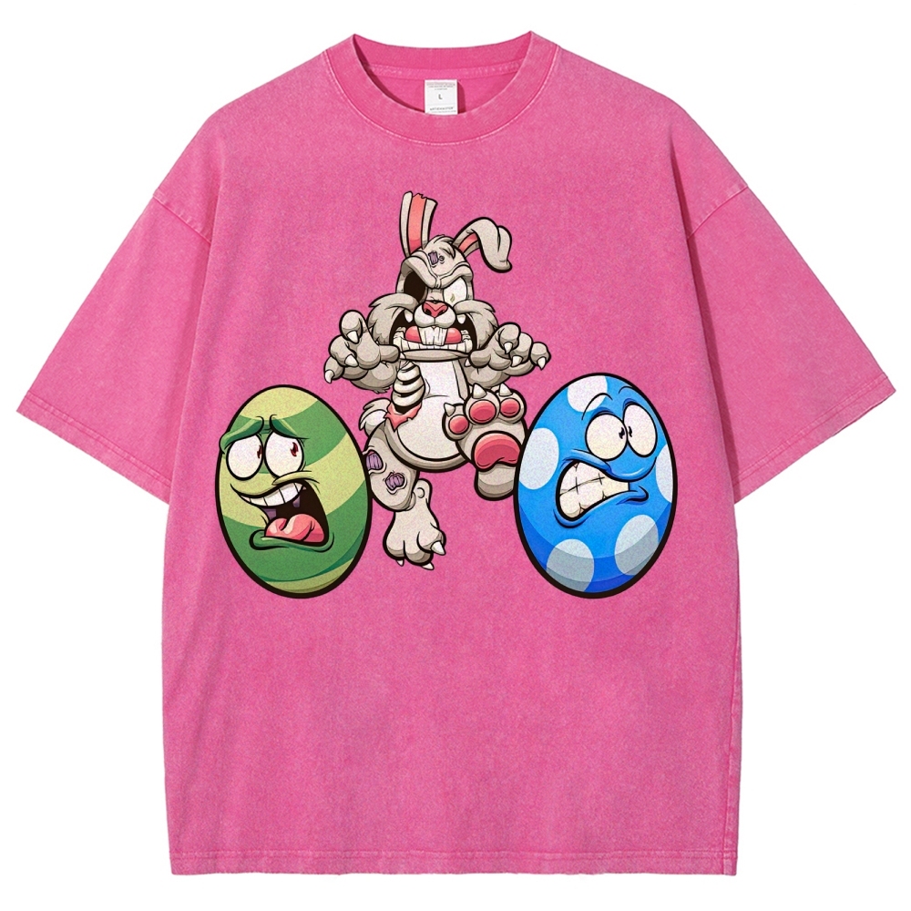 Battle Bunny Easter Washed T-Shirt 