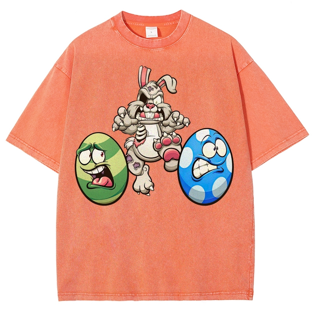 Battle Bunny Easter Washed T-Shirt 