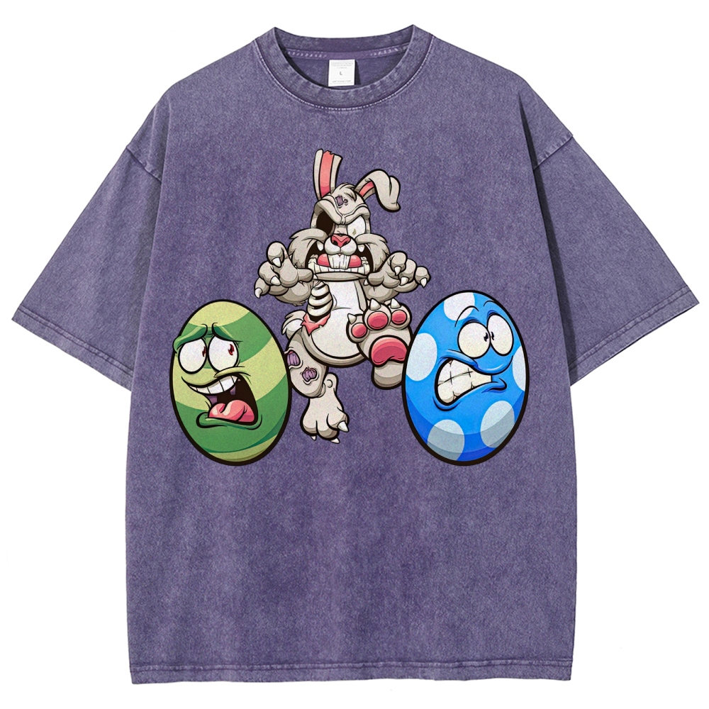 Battle Bunny Easter Washed T-Shirt 