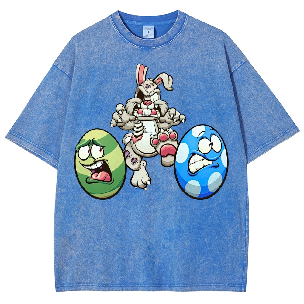 Battle Bunny Easter Washed T-Shirt 