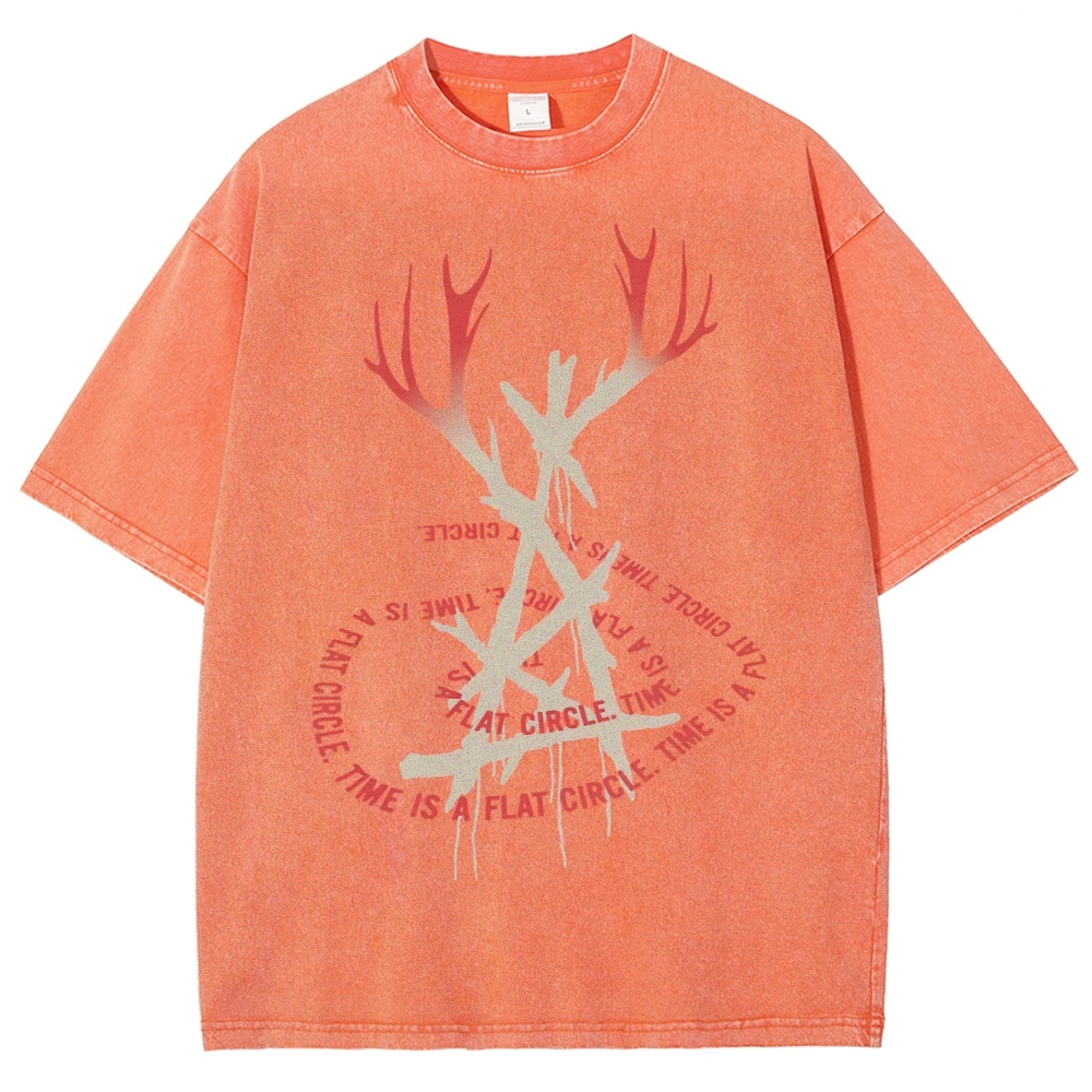 True Carcosa Spiral Washed T-Shirt