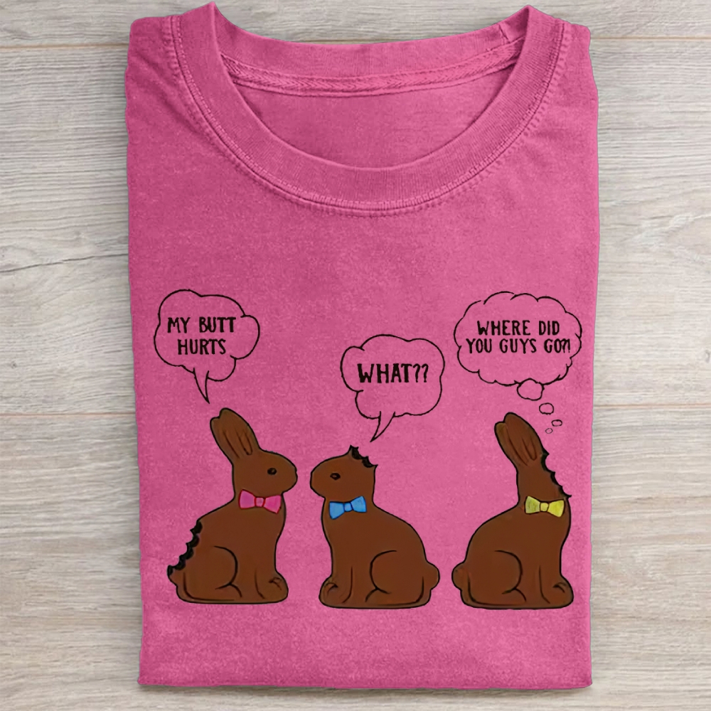 Easter Bunny  Washed Tee 