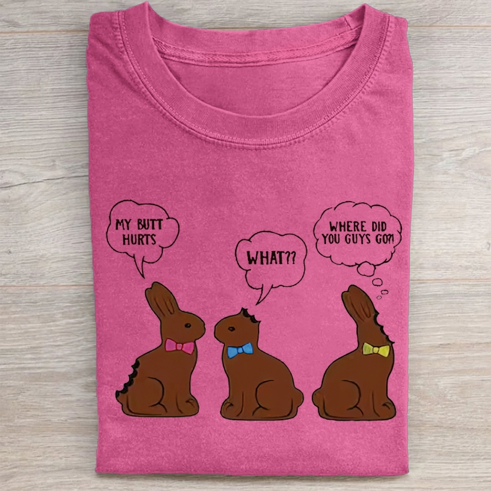 Easter Bunny  Washed Tee 