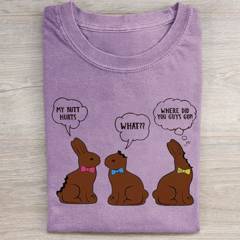 Easter Bunny  Washed Tee 