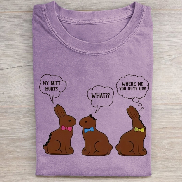 Easter Bunny  Washed Tee 