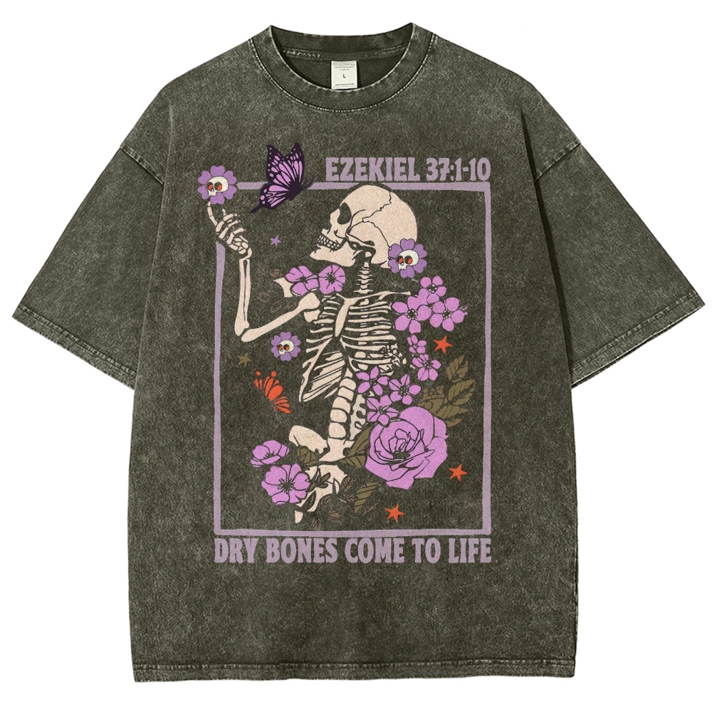 Dry Bones Come To Life Washed T-Shirt