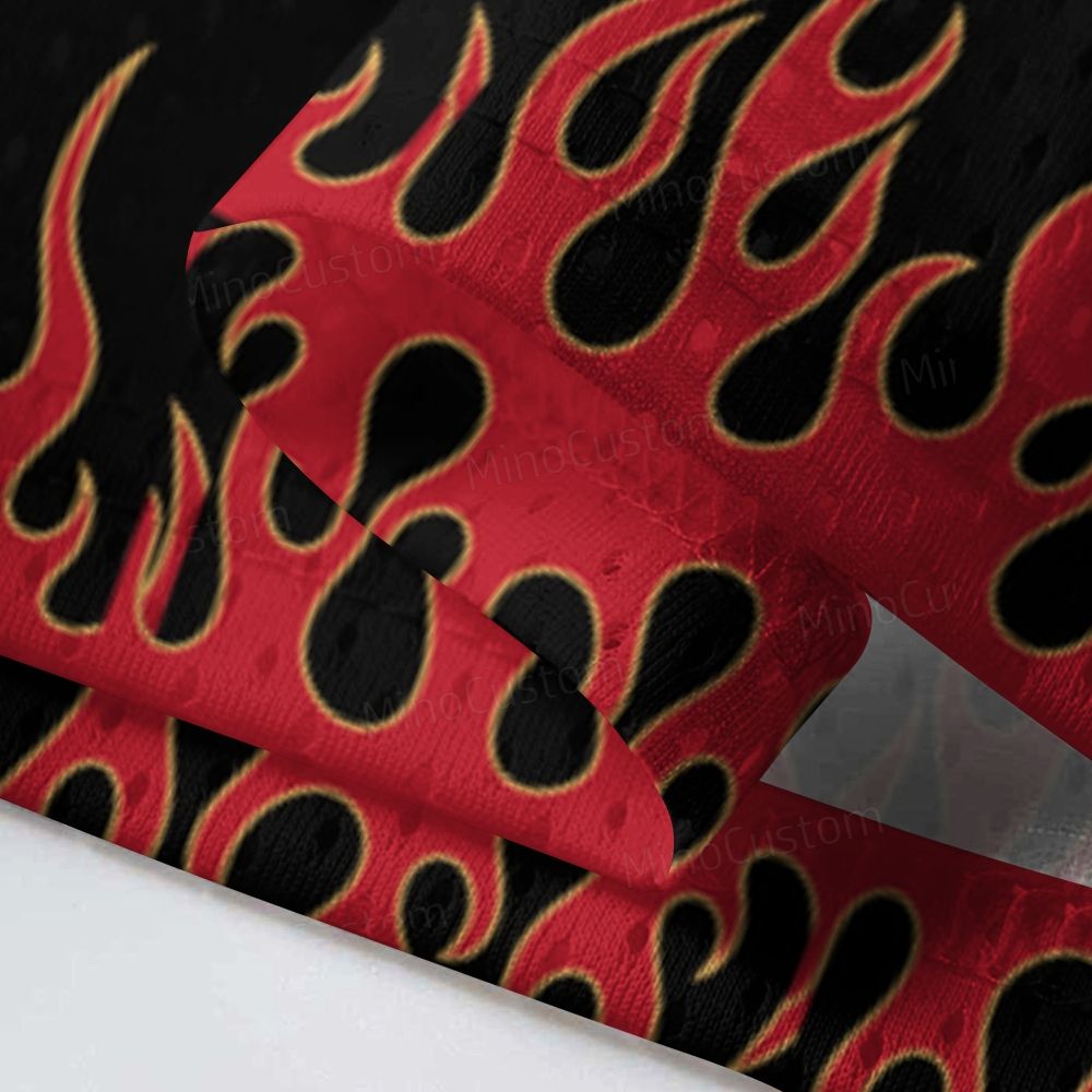 "Stranger Team Hawkins" Supernatural Breathable Mesh Jersey