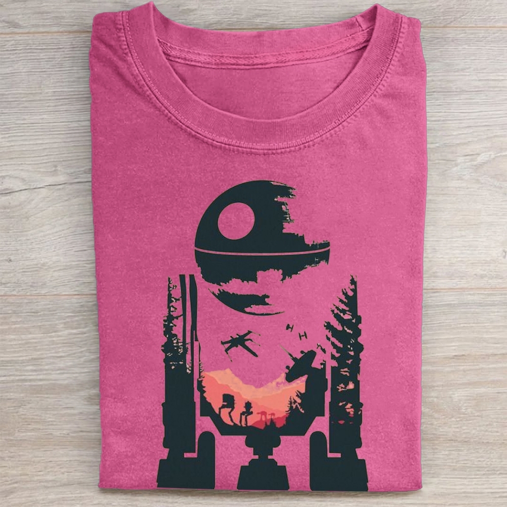 "AT-AT Walker" Star Wars Silhouette Vintage Washed Tee