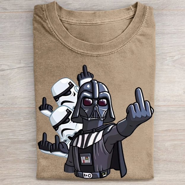 "Rebel Empire" Star Wars Meme Vintage Washed Tee