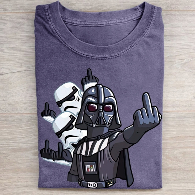 "Rebel Empire" Star Wars Meme Vintage Washed Tee