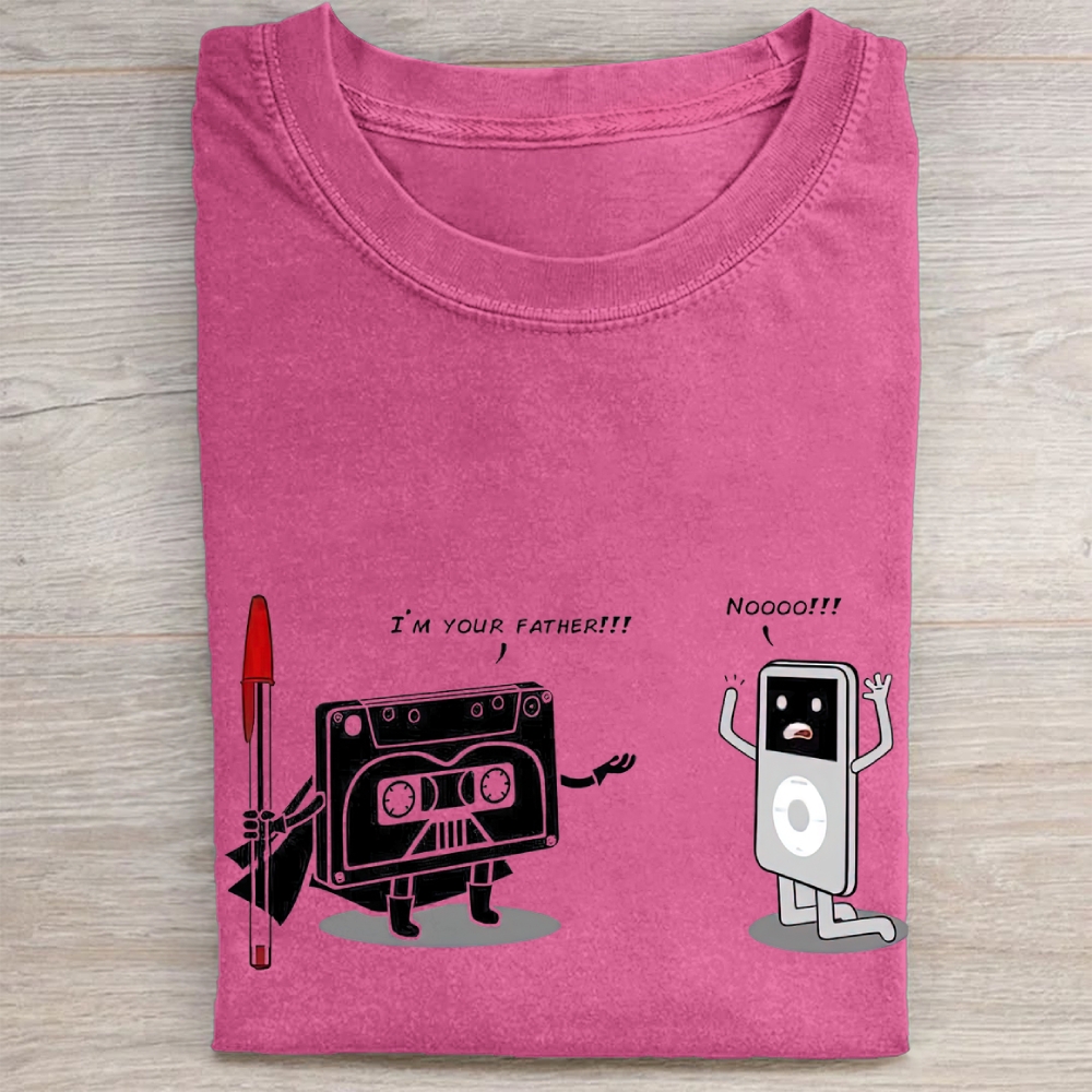 "I'm Your Father" Tech Evolution Vintage Washed Tee