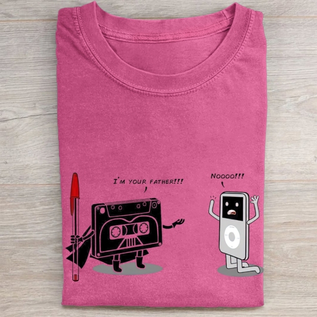 "I'm Your Father" Tech Evolution Vintage Washed Tee