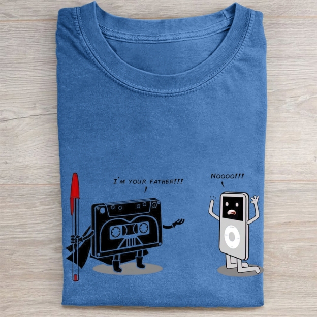 "I'm Your Father" Tech Evolution Vintage Washed Tee