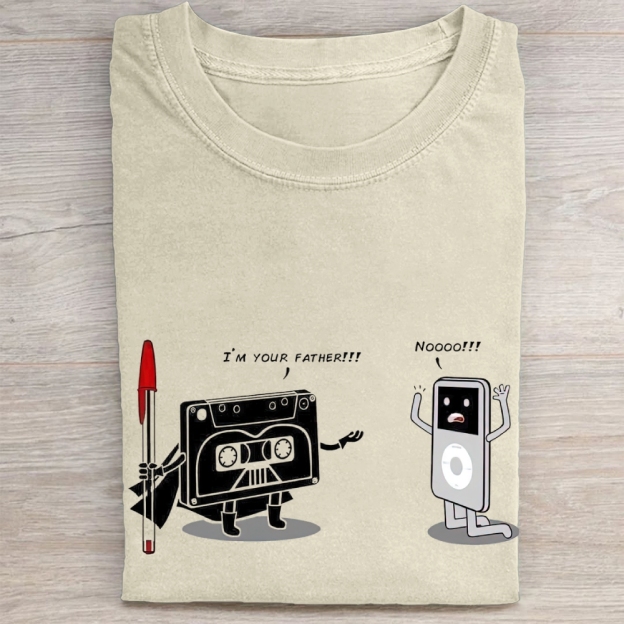 "I'm Your Father" Tech Evolution Vintage Washed Tee