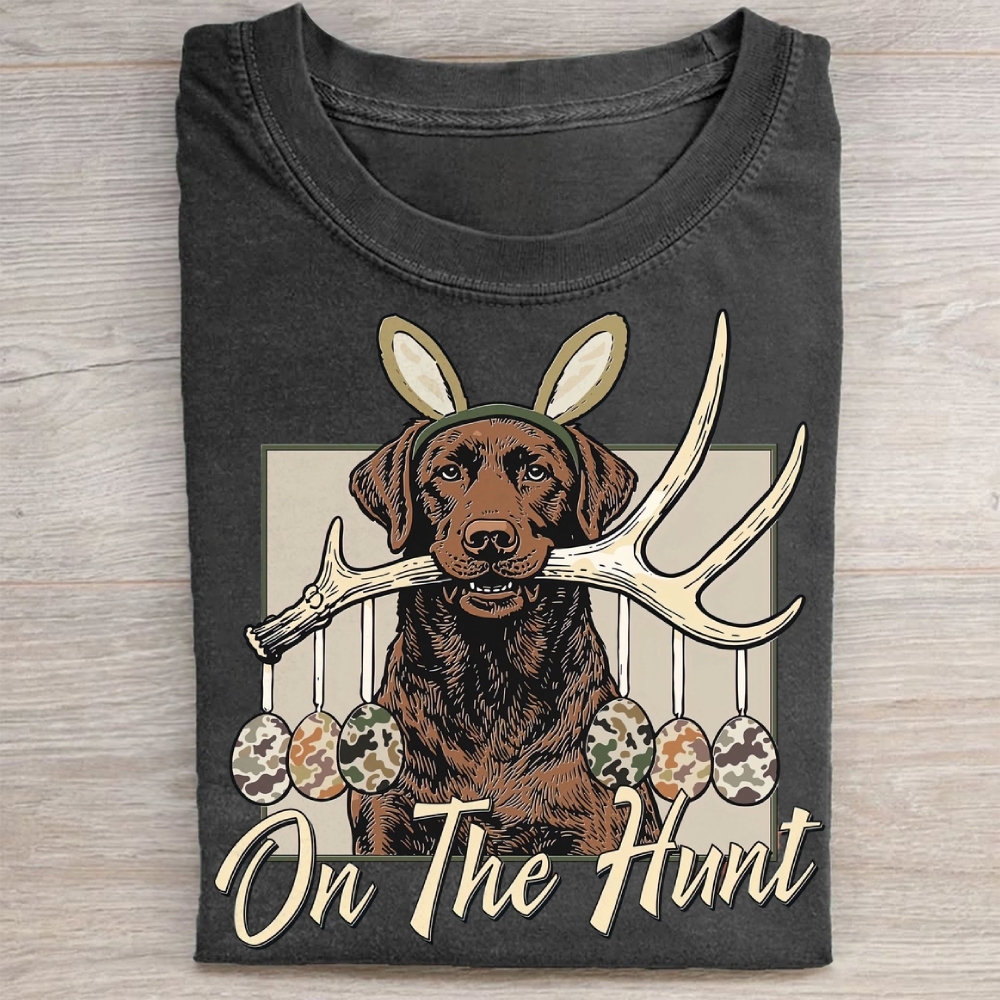 Easter Dogs On The Hmnt Washed Tee 