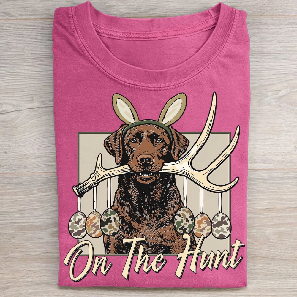 Easter Dogs On The Hmnt Washed Tee