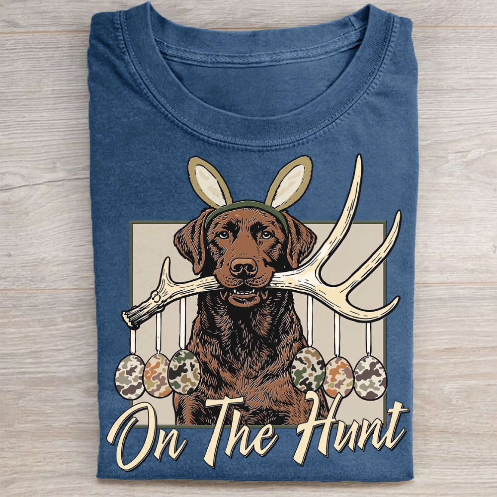 Easter Dogs On The Hmnt Washed Tee 